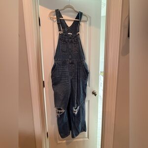 Old Navy Blue Denim Overalls